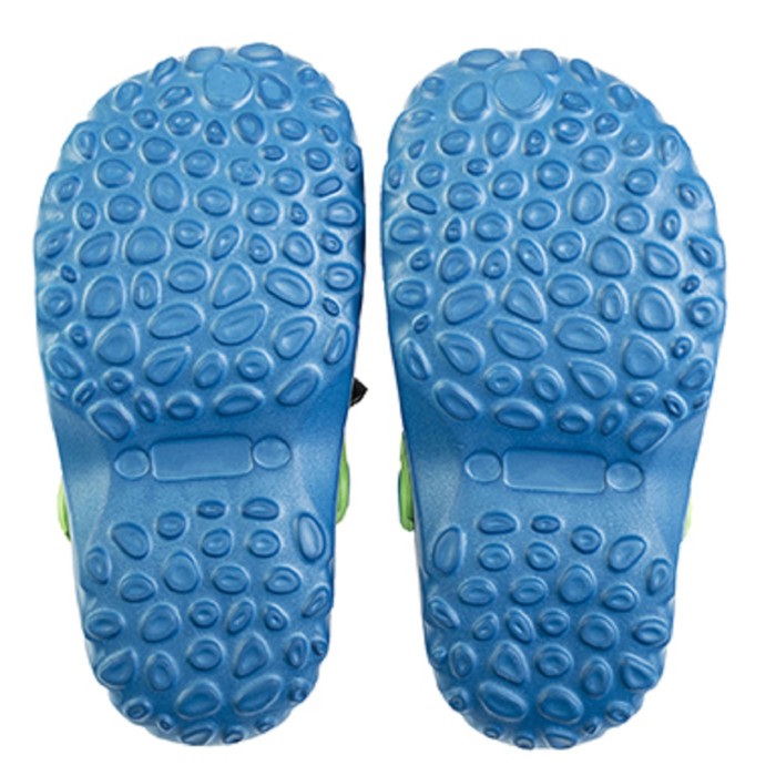 Аквашузы детские со светодиодами, арт. 7158A, цвет синий, размер 27