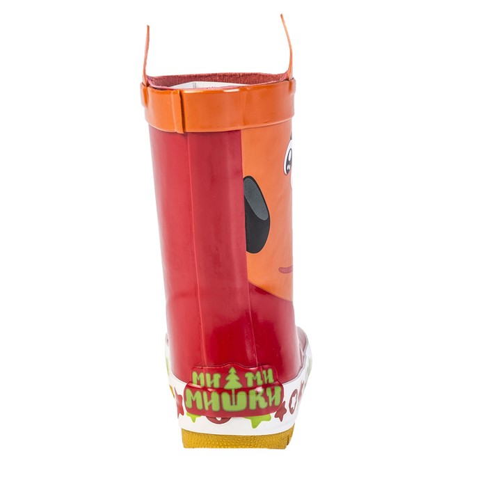 Сапоги резиновые детские арт. 7160C, цвет красный, размер 24