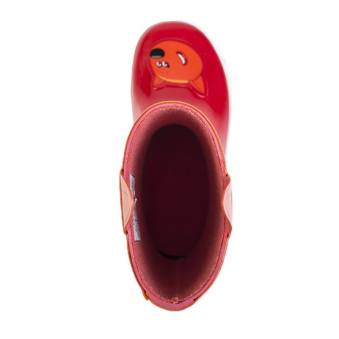 Сапоги резиновые детские арт. 7160C, цвет красный, размер 27