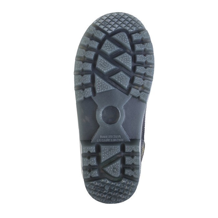 Сапоги резиновые детские со светодиодами, арт. 7197A, цвет чёрный, размер 25