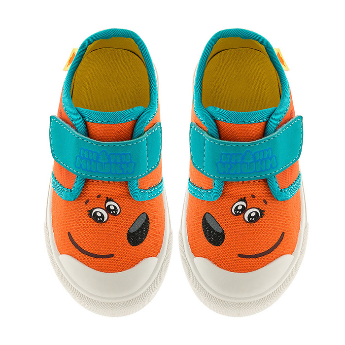 Кеды детские арт. 7326B, цвет оранжевый, размер 25