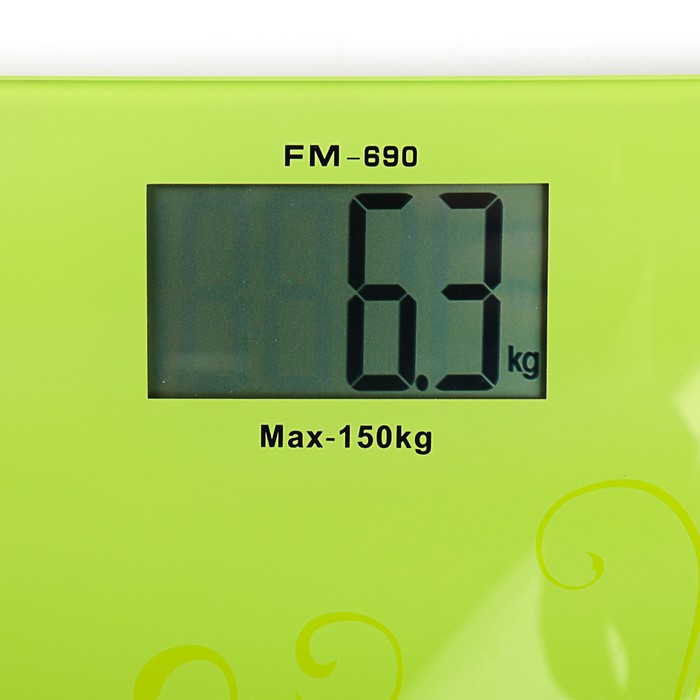 Весы напольные Frank Moller FM - 690, 150 кг, сенсор