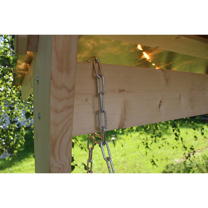 Качели садовые Сенди Л ПК8 некрашеные