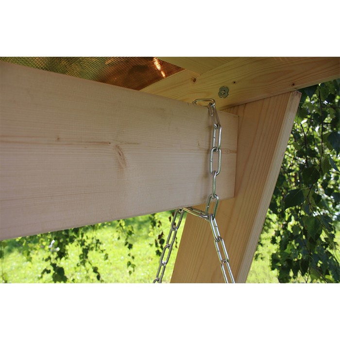 Качели садовые Сенди Л ПК8 некрашеные