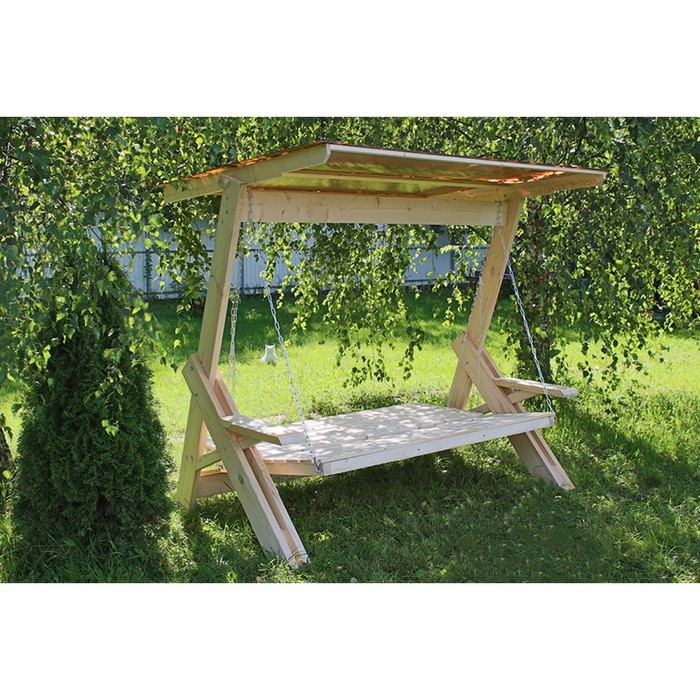 Качели садовые Сенди Л ПК8 некрашеные