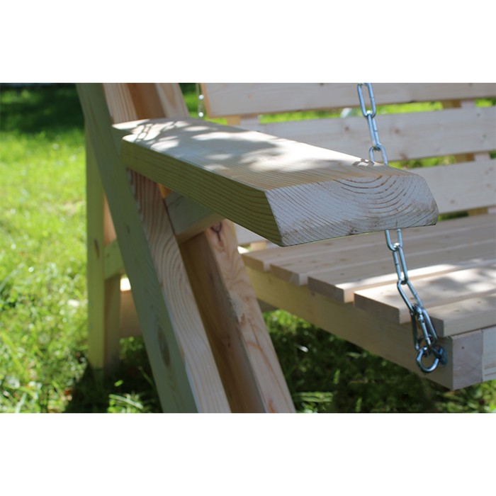 Качели садовые Сенди Л ПК8 некрашеные