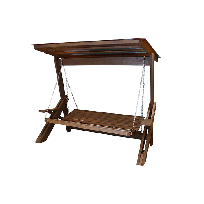 Качели садовые Сенди Л ПК8 орех