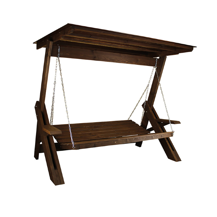 Качели садовые Сенди Л ПК8 палисандр