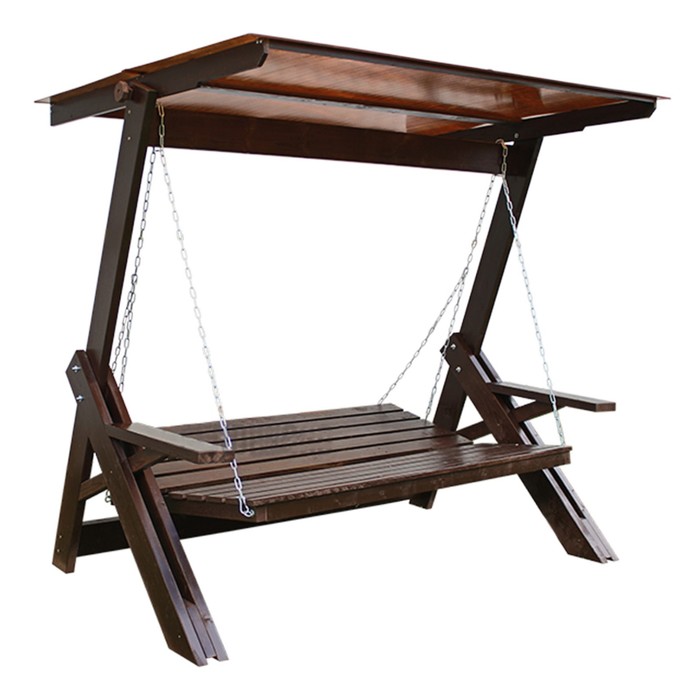 Качели садовые Сенди Л ПК8 палисандр