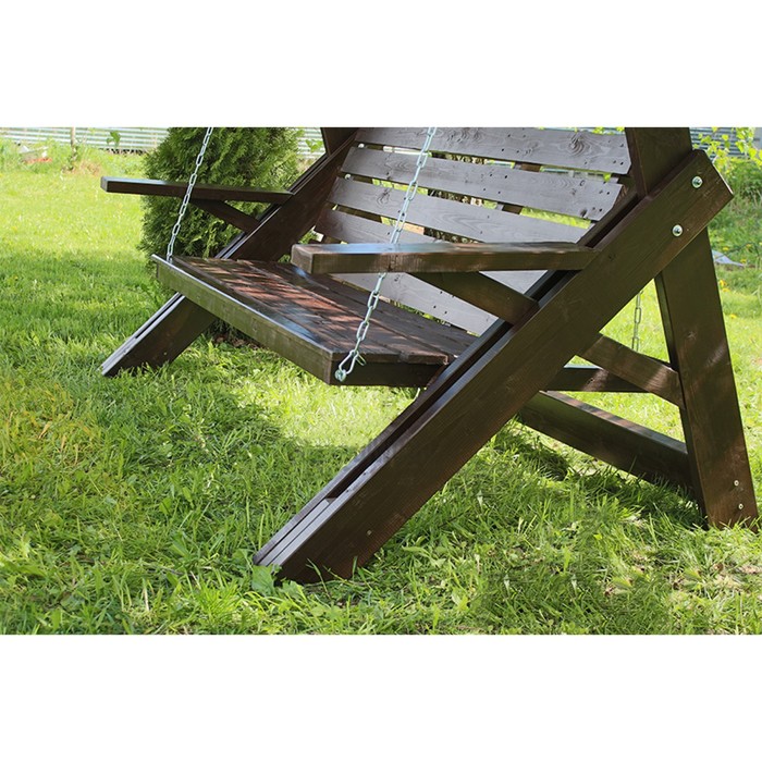 Качели садовые Сенди Л ПК8 палисандр