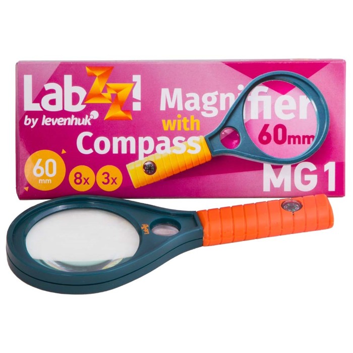 Лупа с компасом Levenhuk LabZZ MG1