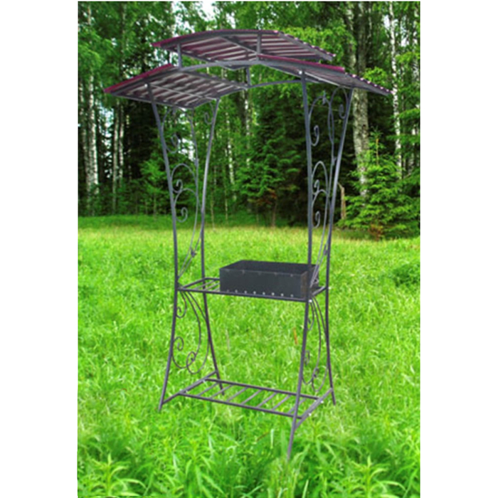 Мангал 860-99R, с крышей