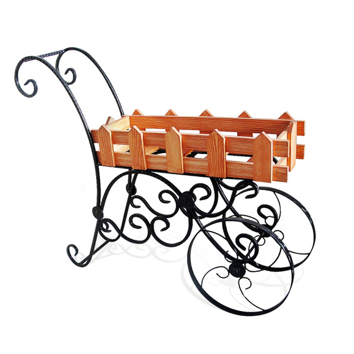 Декоративная тележка 59-360 с деревом