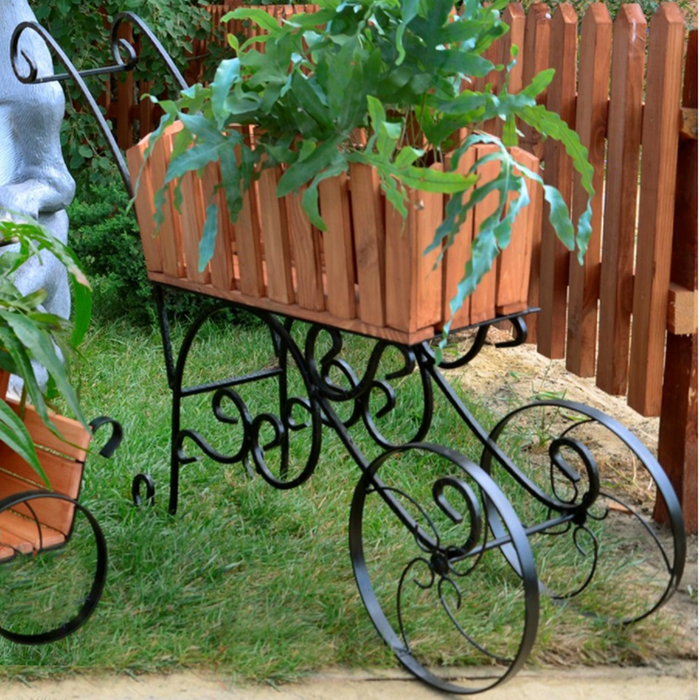 Декоративная тележка 59-368 с деревом