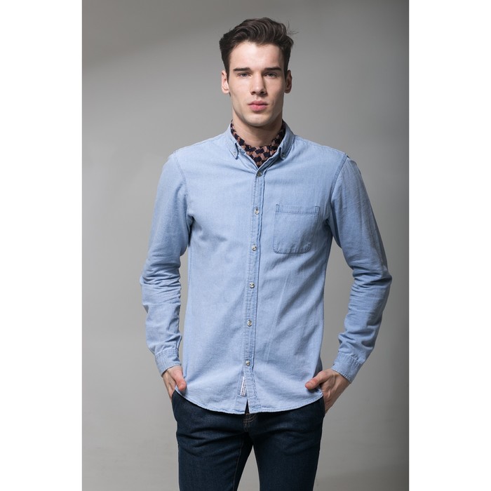 Палантин мужской Этель "Беттино", размер 25 х 130 см, цвет чёрный/коричневый