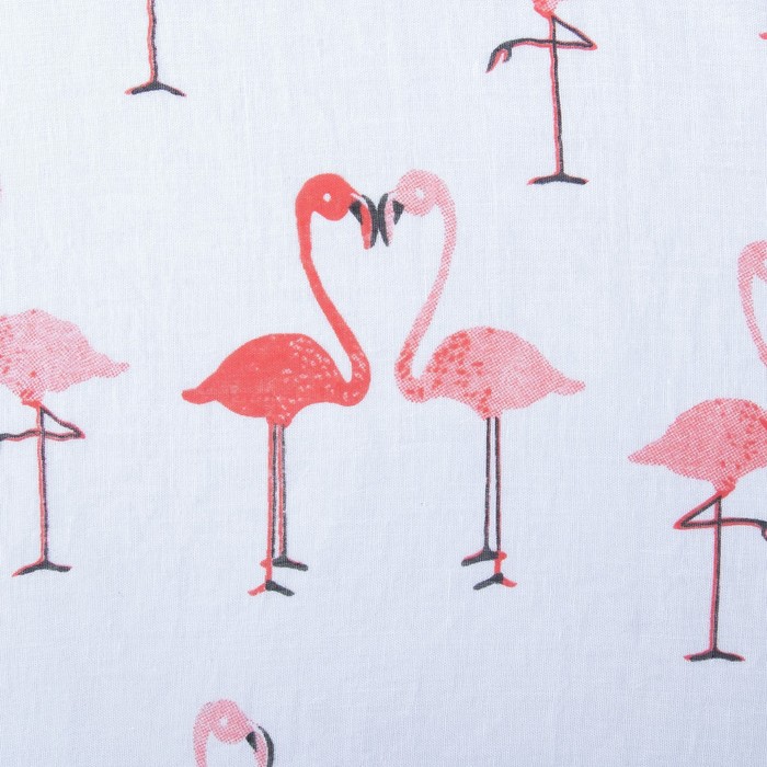 Палантин Этель "Фламинго" 70 х 180 см, цвет белый
