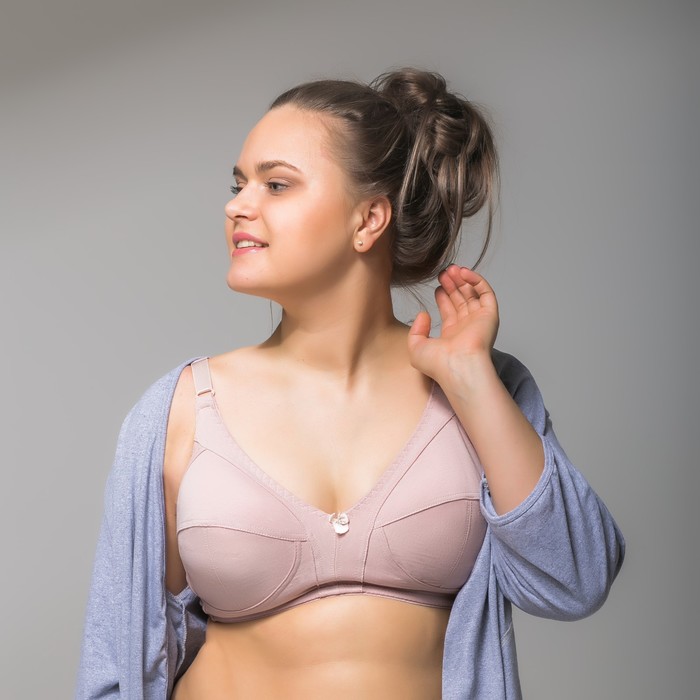 Бюстгальтер женский "Жаклин", размер 115 D, цвет бежевый 1501