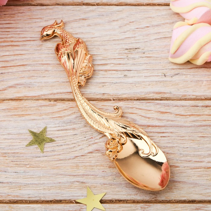 Ложка сувенирная на открытке "Любимая бабушка"