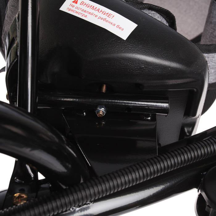 Велосипед трехколесный Micio Сity 2018, колеса EVA 12"/10", цвет серый