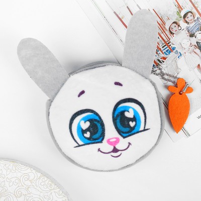 Кошелёк детский "Зайка", 9 х 9 cм
