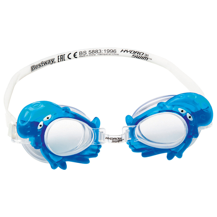 Очки для плавания "Морские животные", детские .от 3+ МИКС (21047)