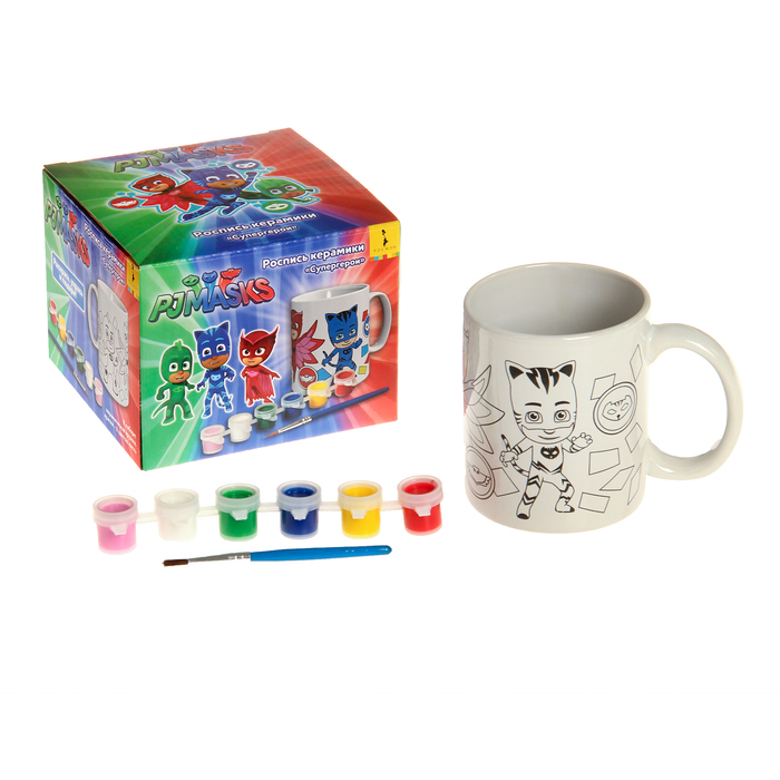 Набор для росписи кружки "Супергерои"