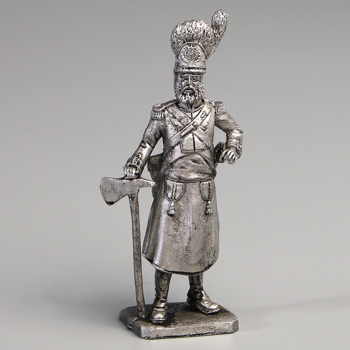 Оловянный солдатик "Сапёр полка Замора"