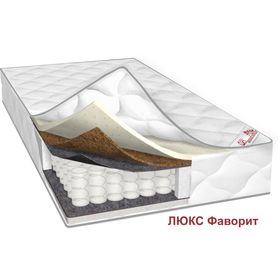 

Матрас «Люкс Фаворит», размер 120х200х24 см, трикотаж