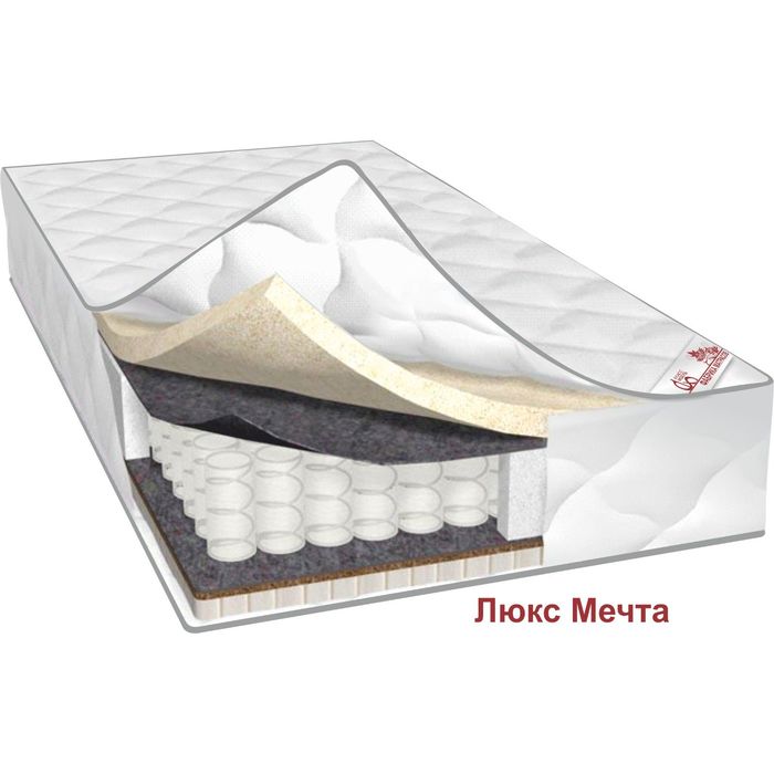 Матрас Люкс Мечта, размер 120х190х24 см, трикотаж