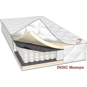 

Матрас «Люкс Мемори», размер 80х200х24 см, трикотаж