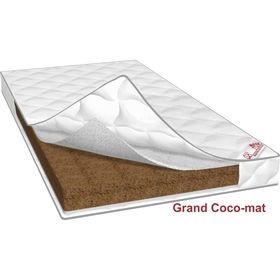 

Матрас Grand Coco-mat, размер 90х200 см, высота 12 см, трикотаж