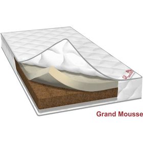 

Матрас Grand Mousse, размер 90х190 см, высота 20 см, трикотаж