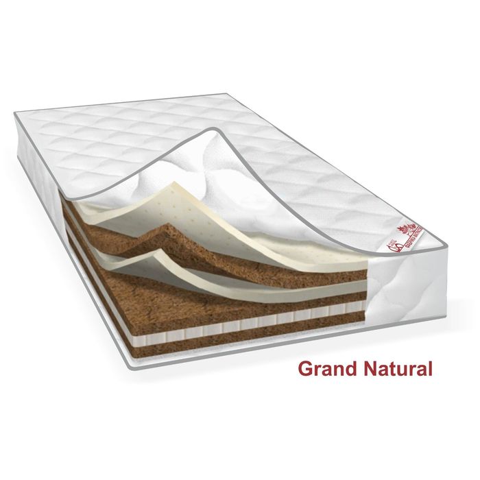 Матрас Grand Natural, размер 180х190х20 см, трикотаж