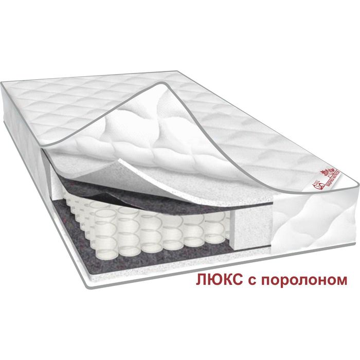 Матрас Люкс с поролоном, размер 90х190х20 см, жаккард