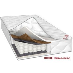 

Матрас «Люкс Зима-лето», размер 80х200х23 см, трикотаж