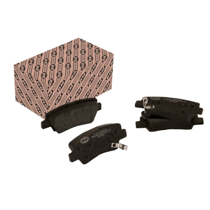 Колодки тормозные BM FD6002