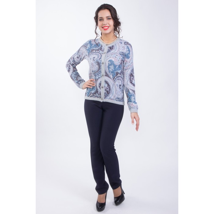 Кардиган женский, размер 42, цвет серый М5-3460/16