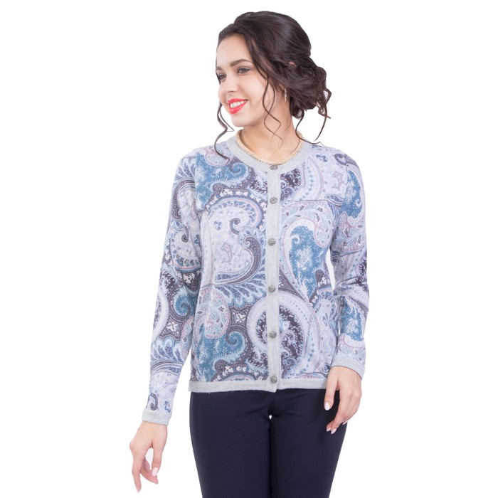 Кардиган женский, размер 44, цвет серый М5-3460/16