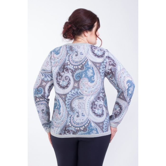 Кардиган женский, размер 60, цвет серый М5-3460/17