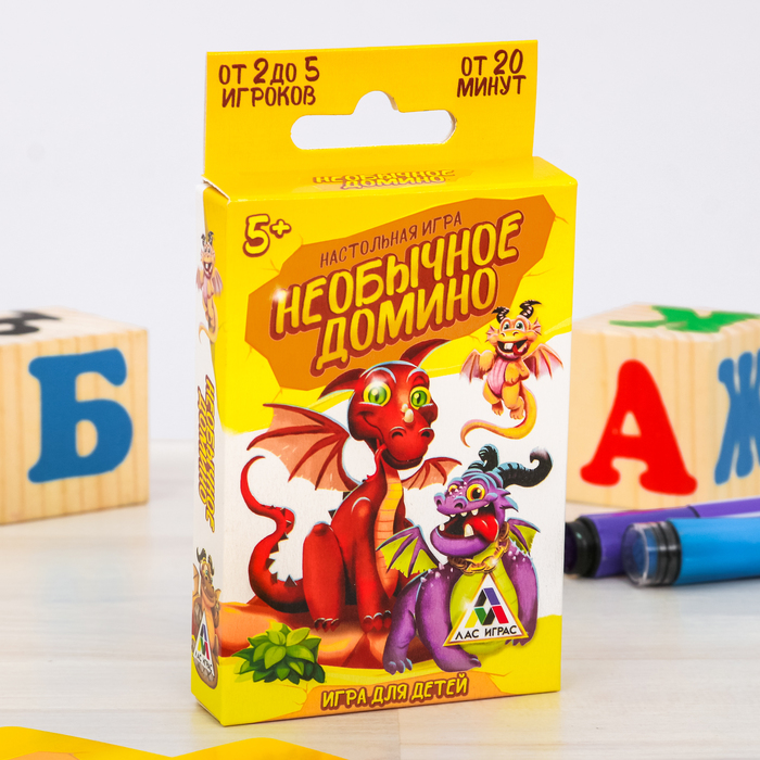 Игра настольная "Необычное домино"