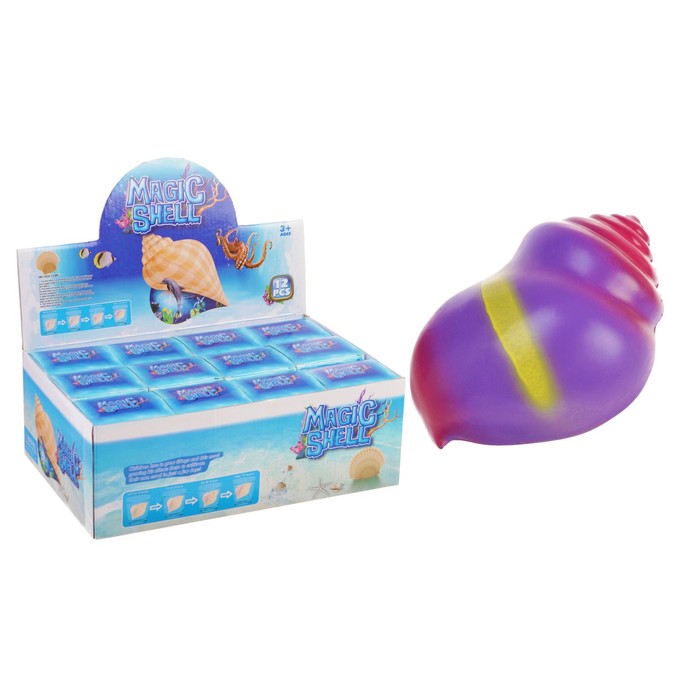 Растущие игрушки "Ракушка с морскими обитателями" МИКС