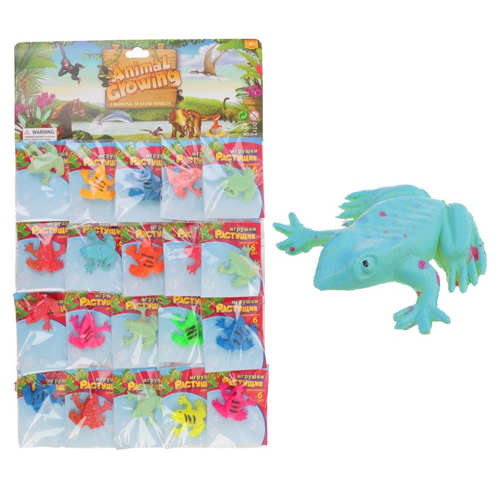 Растущие игрушки "Лягушка", МИКС