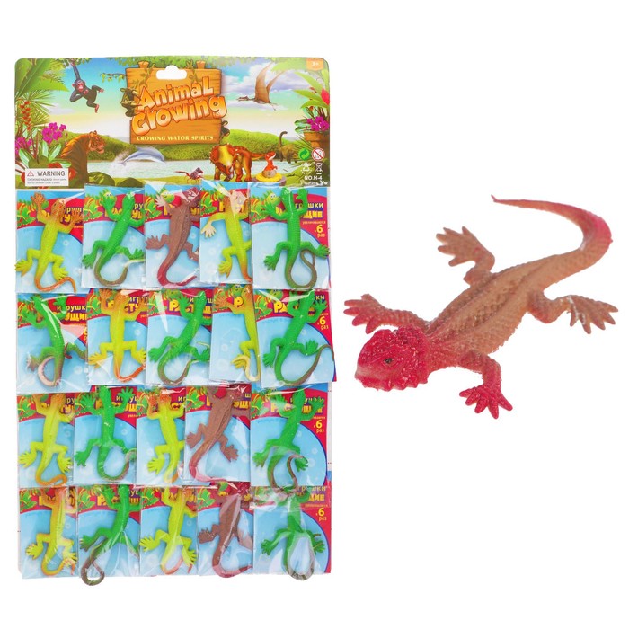 Растущие игрушки "Саламандра", МИКС