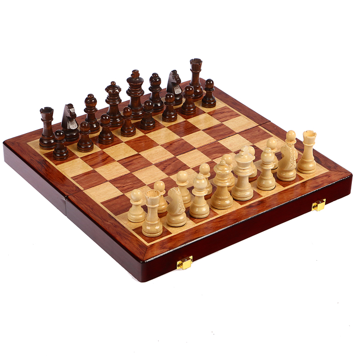 Игра настольная «Шахматы», подарочные, 30х15 см