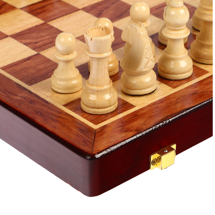 Игра настольная «Шахматы», подарочные, 30х15 см