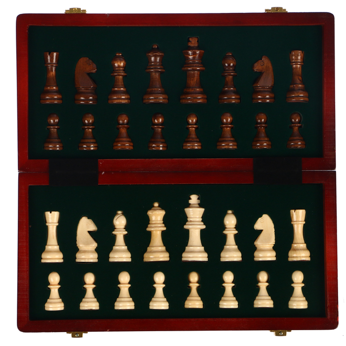 Игра настольная «Шахматы», подарочные, 30х15 см