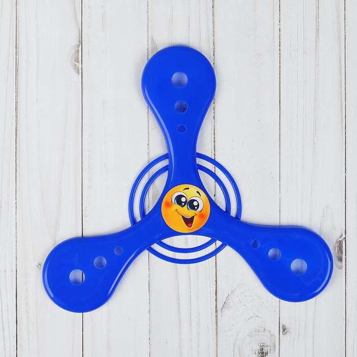 Бумеранг "Смайлик", 22 х 24 см, МИКС