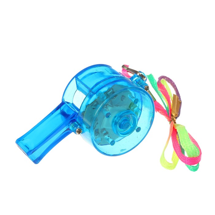 Свисток световой, цвет синий