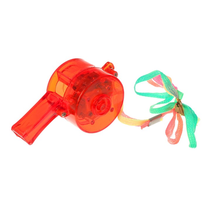 Свисток световой, цвет красный