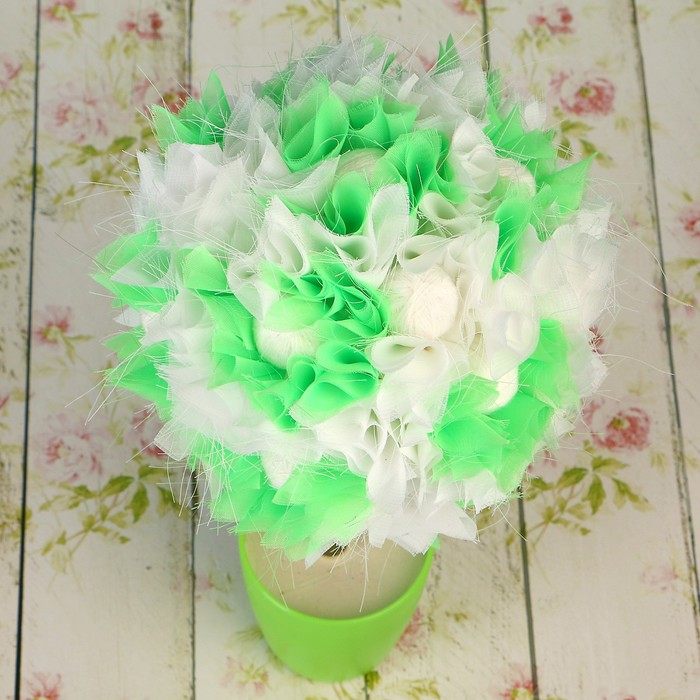 Топиарий «Весеннее настроение», ручная работа, 25 см, микс